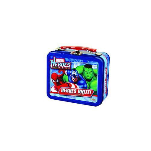CARD & Dice GAME Metal Box w/ Handle Ages 4 2-4 player Details about   New MARVEL Heroes Unite 